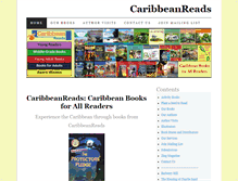 Tablet Screenshot of caribbeanreads.com